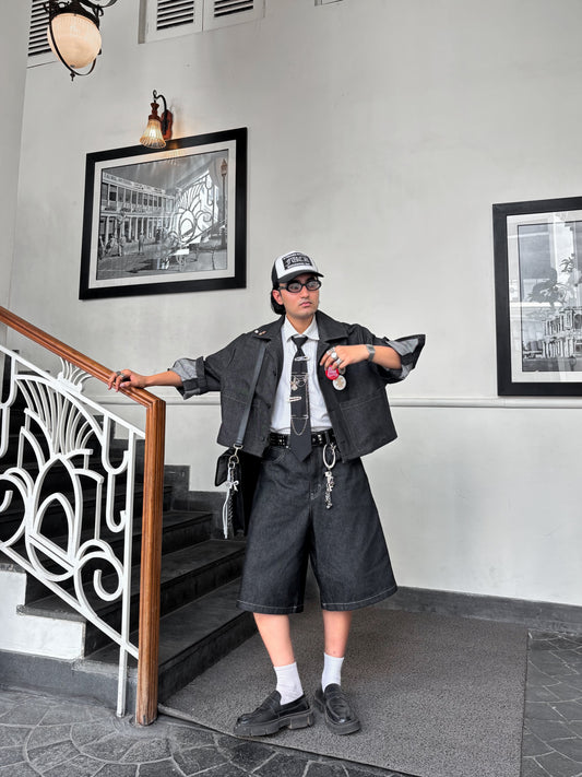 Tarun Bhati X Denim Jorts (MADE TO ORDER)