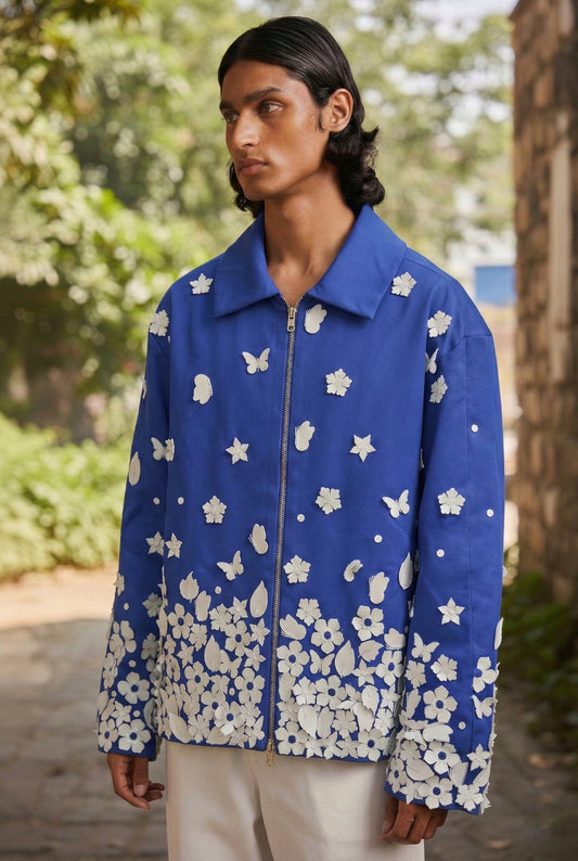 The Azure bloom jacket (one of one)