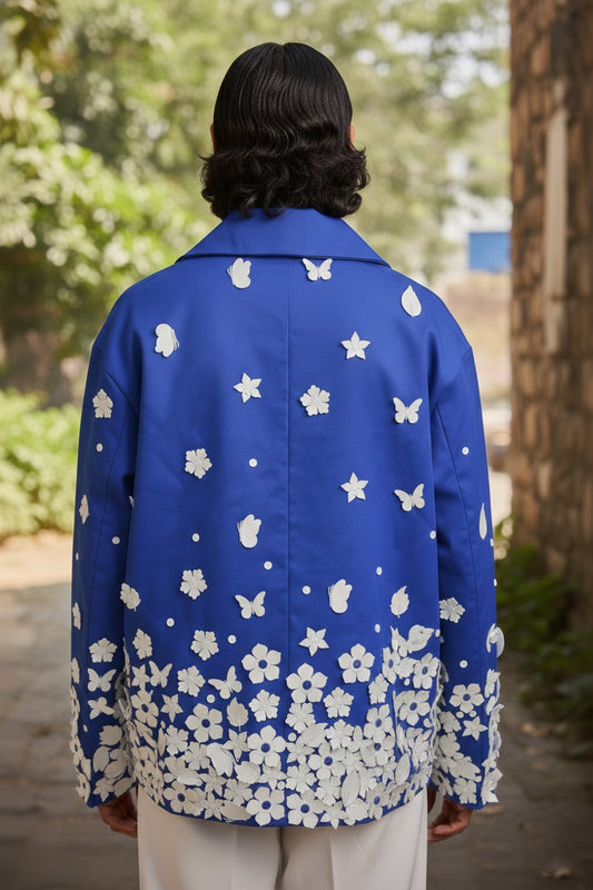 The Azure bloom jacket (one of one)