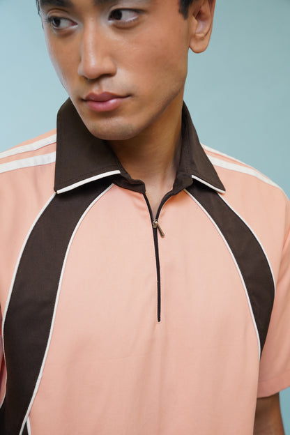 PITCH POLO ZIP TEE