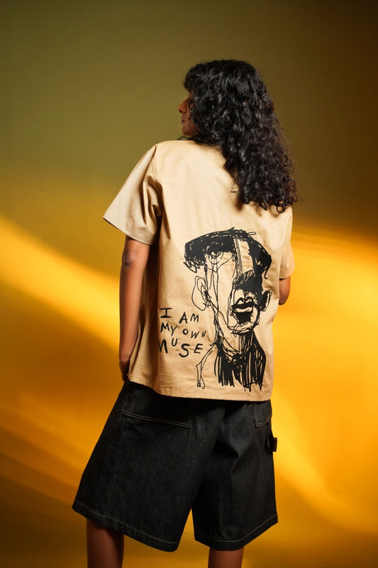 UNISEX MUSE EMBROIDERED SHIRT